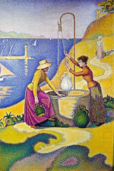 Paul Signac Paul Signac: Women at the Well china oil painting image